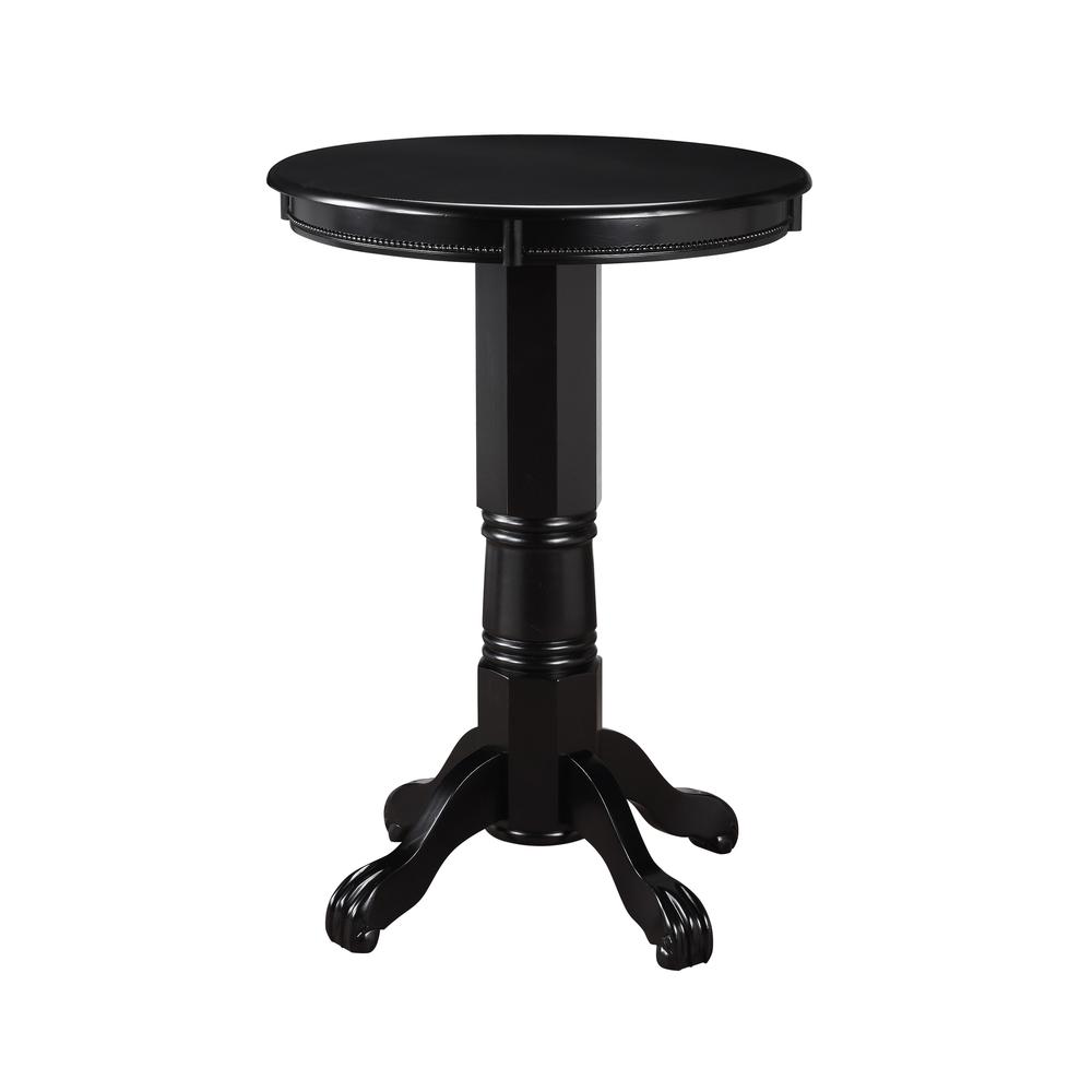 Florence Pub Table - Black. Picture 3
