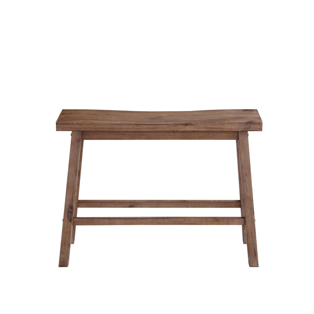 Sonoma Dining Bench [Barnwood Wire-Brush]. Picture 3