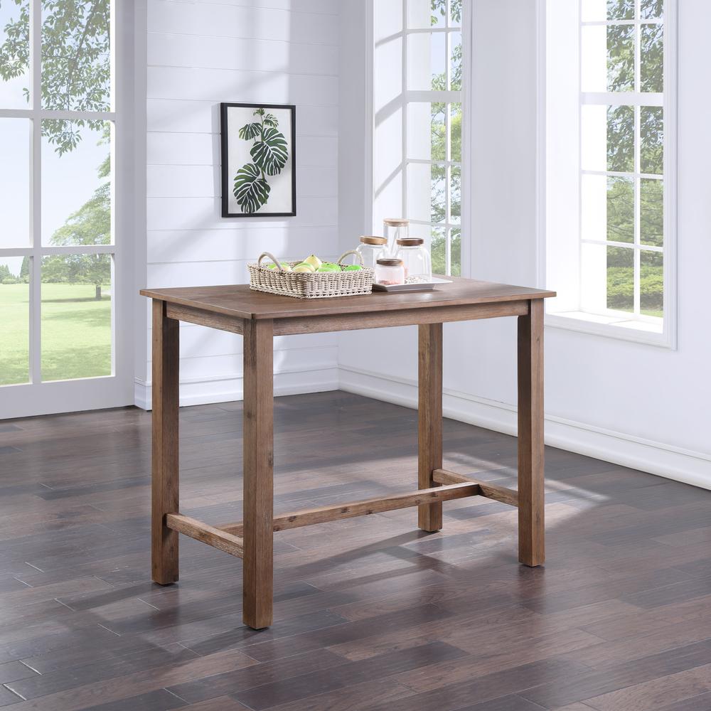 Sonoma Pub Table [Barnwood Wire-Brush]. Picture 4