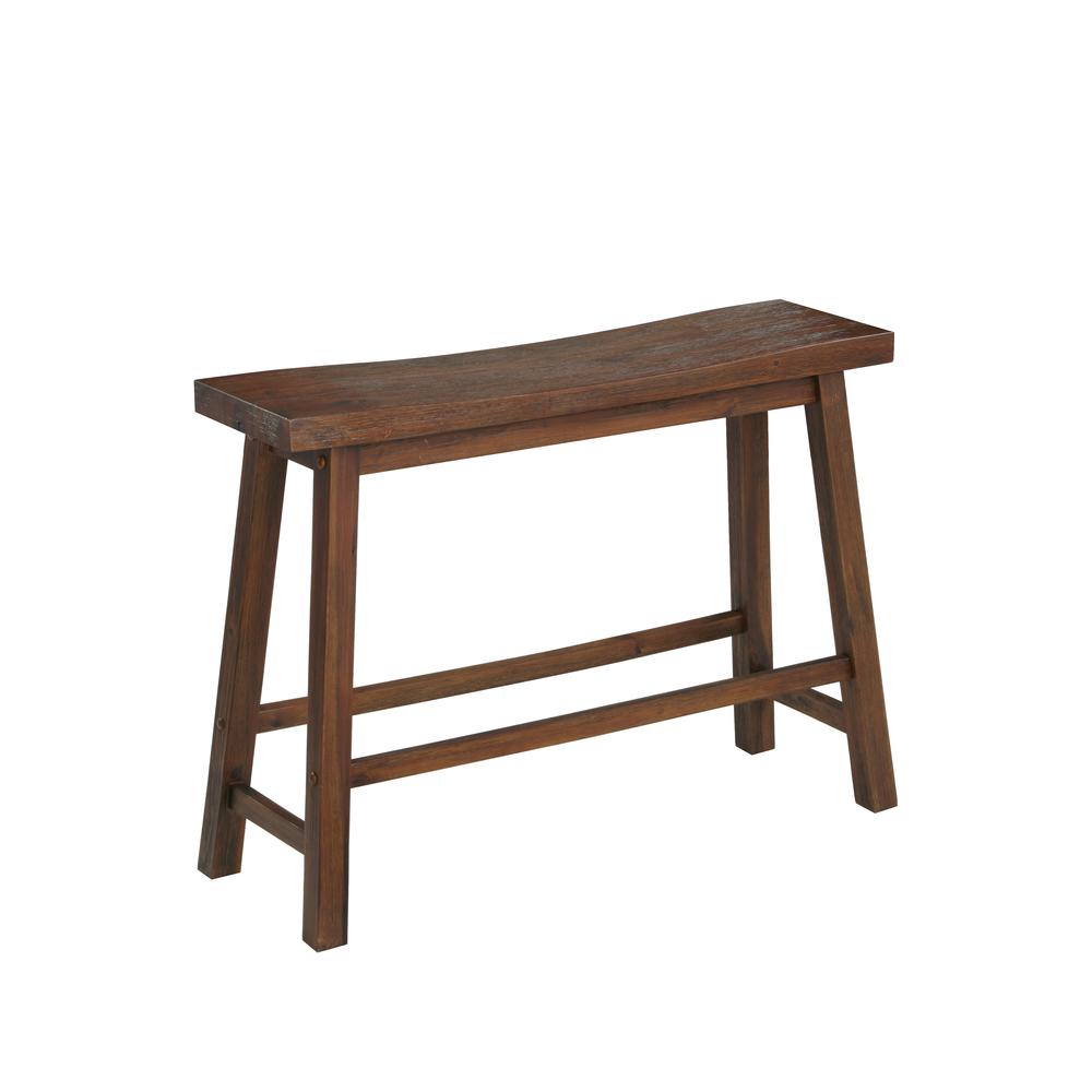 Sonoma Dining Bench [Chestnut Wire-Brush]. Picture 1