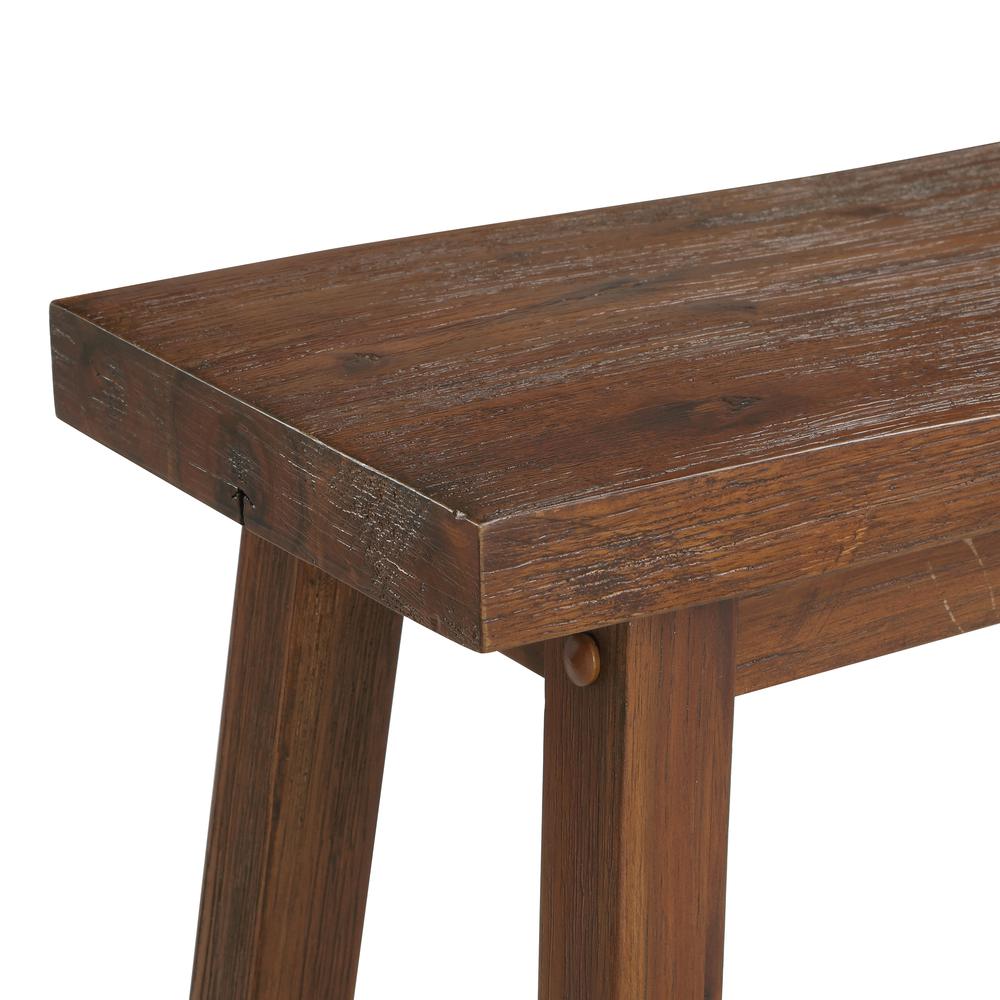 Sonoma Dining Bench [Chestnut Wire-Brush]. Picture 2