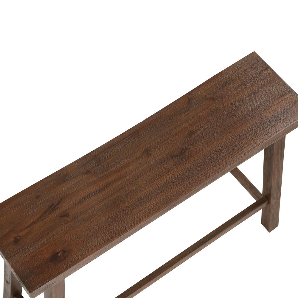 Sonoma Dining Bench [Chestnut Wire-Brush]. Picture 5