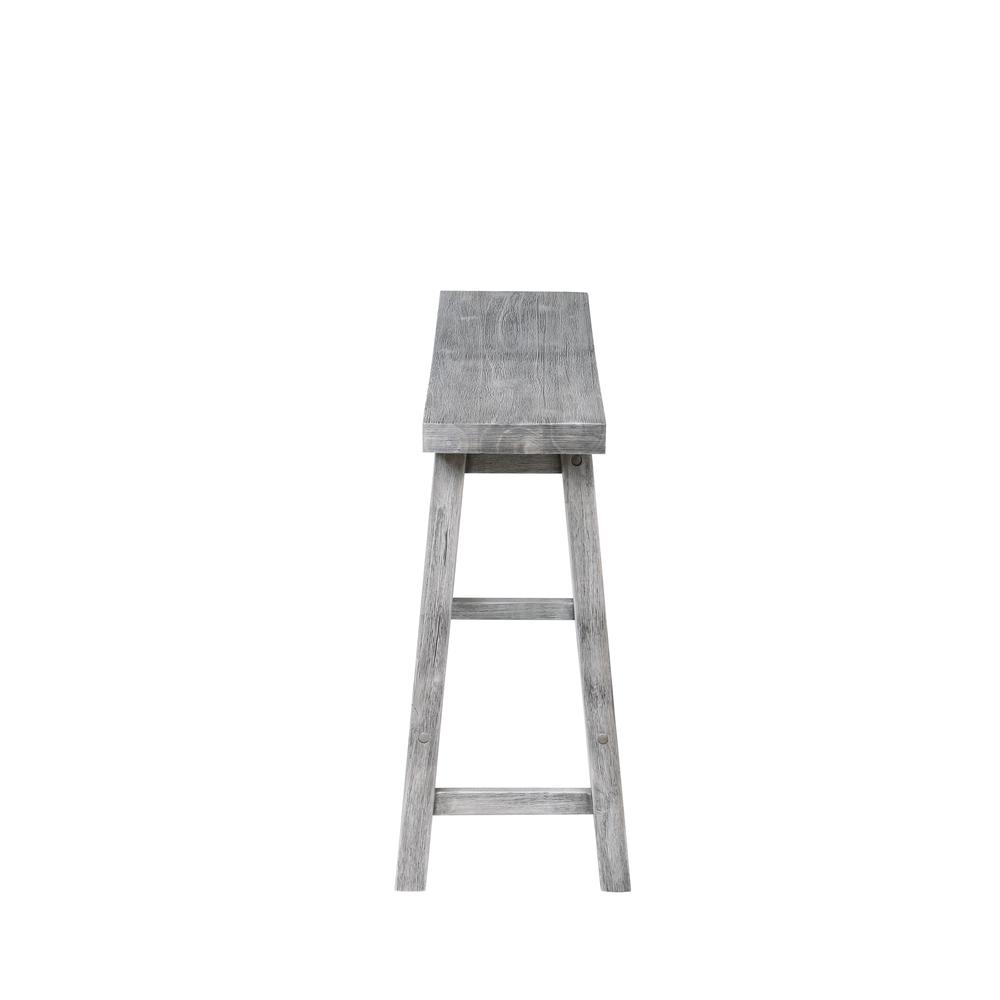 Sonoma Dining Bench [Storm Gray Wire-Brush]. Picture 5