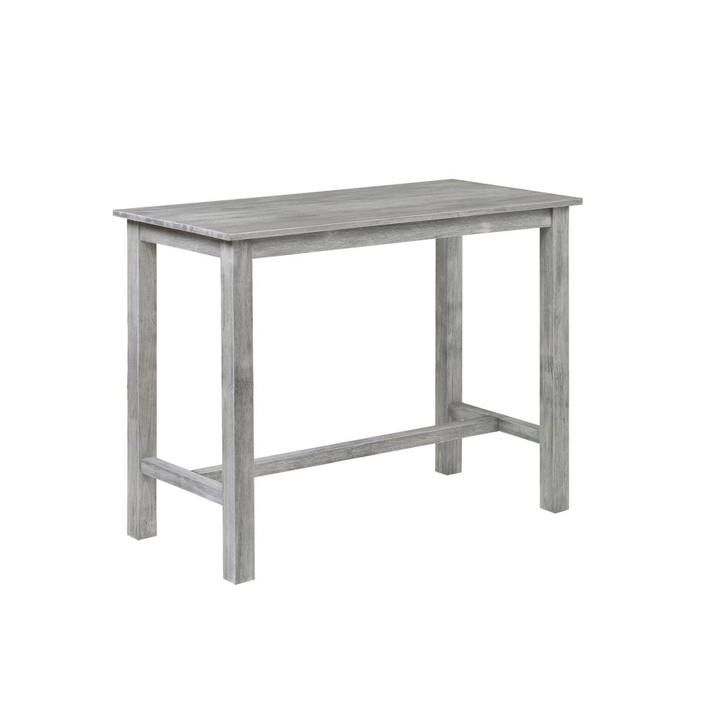 Sonoma Pub Table [Storm Gray Wire-Brush]. Picture 1