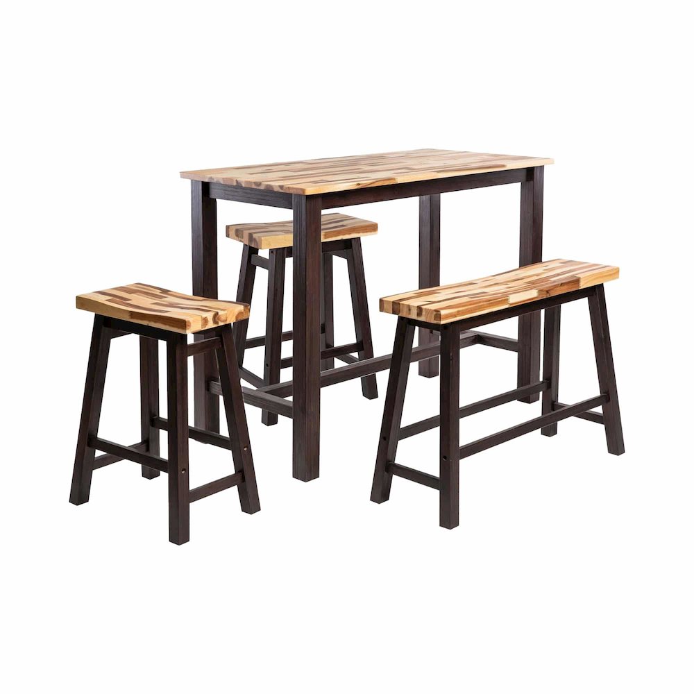 Sonoma 4pc Pub Set - Blended Espresso Finish. Picture 1