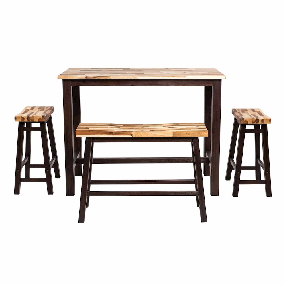 Sonoma 4pc Pub Set - Blended Espresso Finish. Picture 4