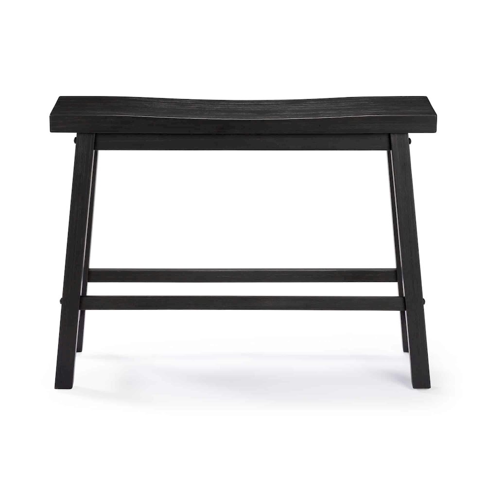 Sonoma Backless Bench - Black Charcoal. Picture 2
