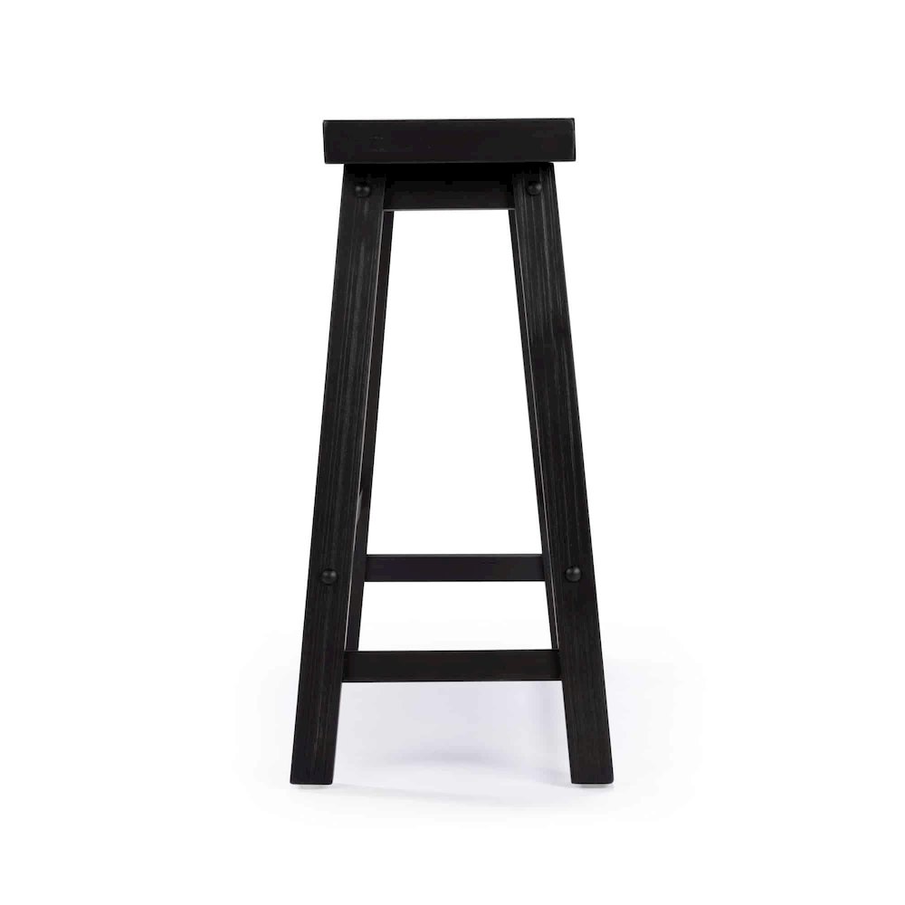 Sonoma Backless Bench - Black Charcoal. Picture 4