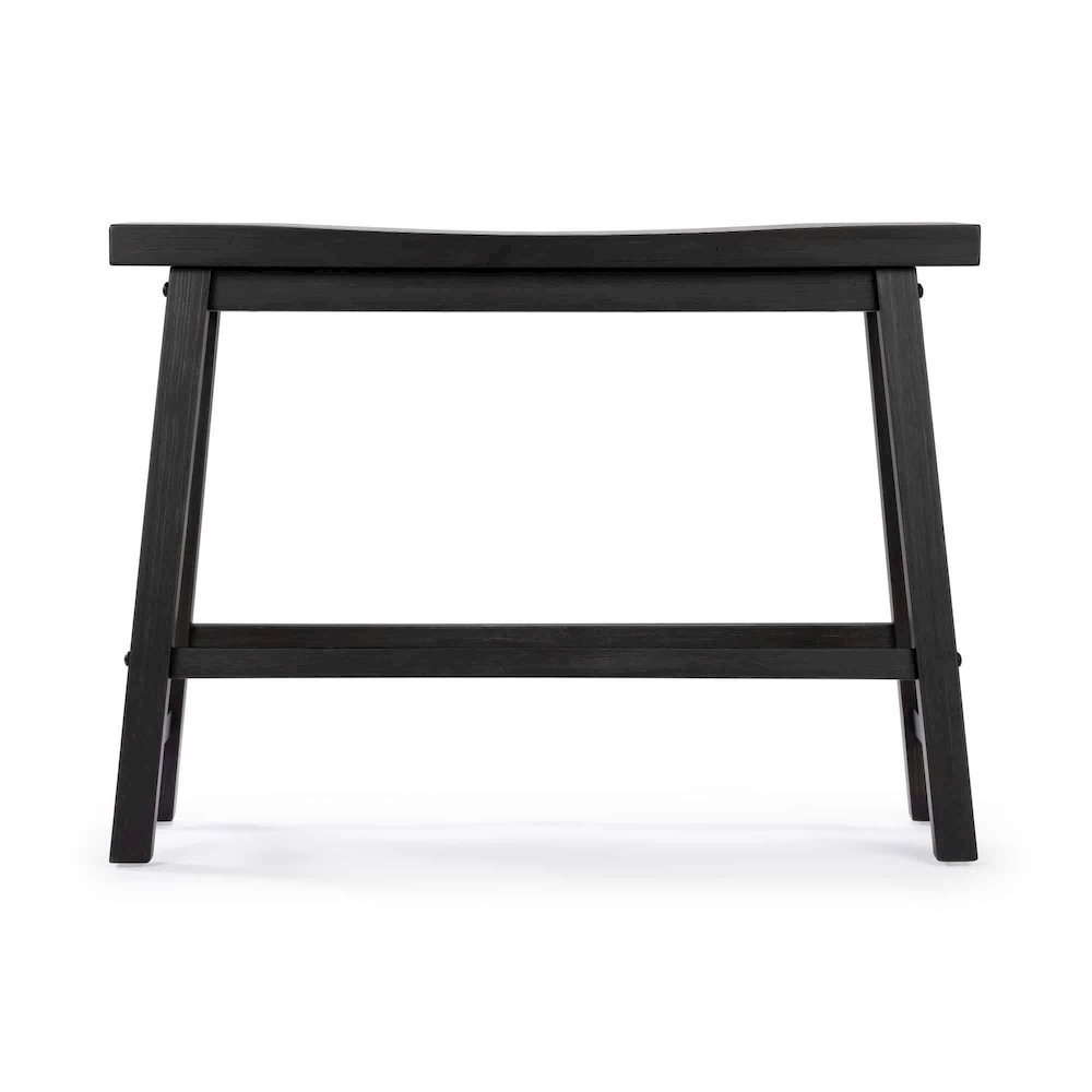 Sonoma Backless Bench - Black Charcoal. Picture 5