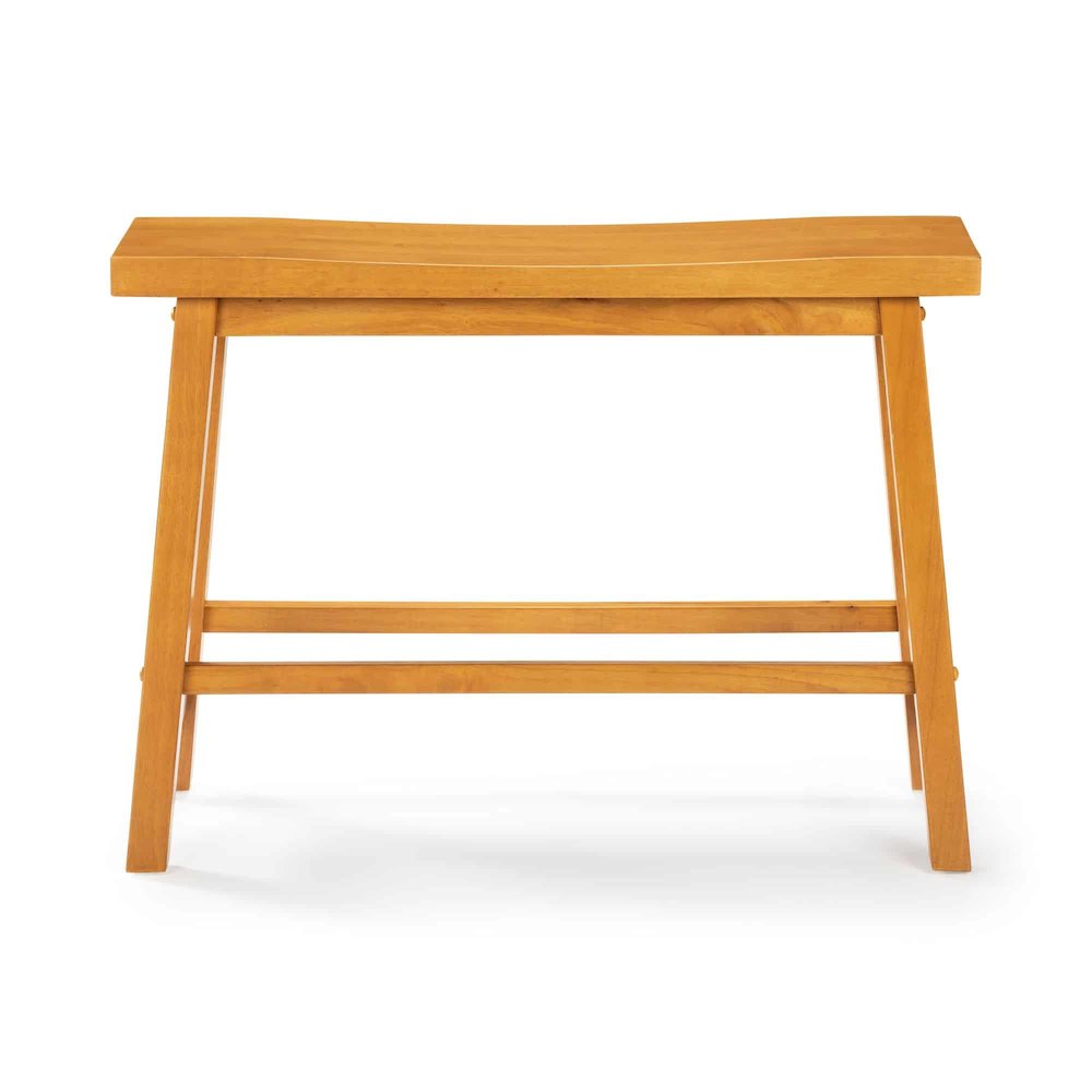 Sonoma Backless Bench - Honey Oak. Picture 2
