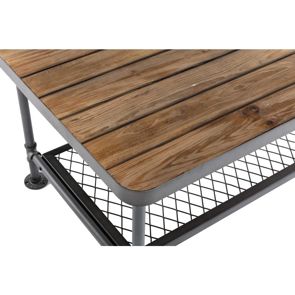 Newport Coffee Table, Gray/Natural. Picture 16