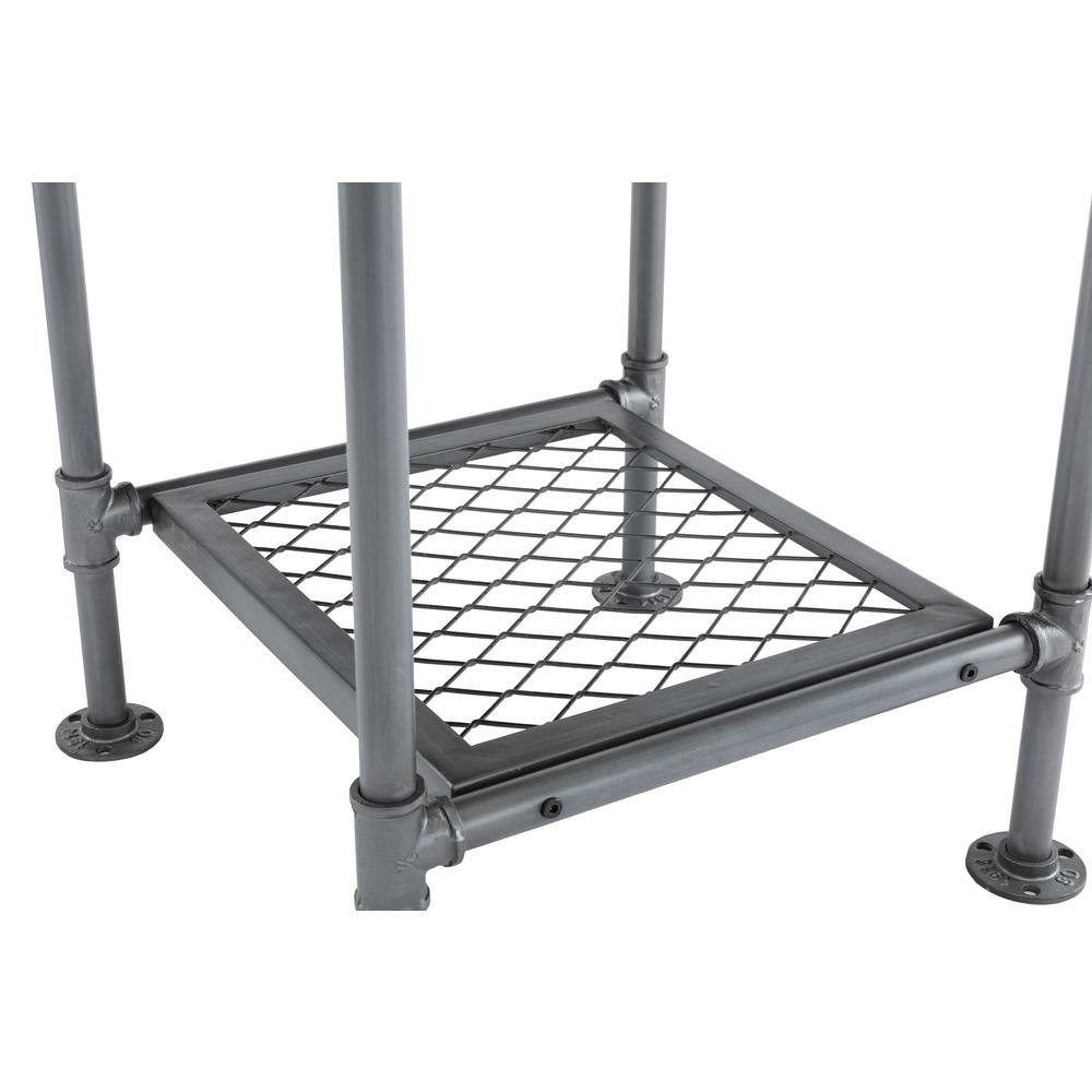 Newport End Table, Gray/Natural. Picture 22