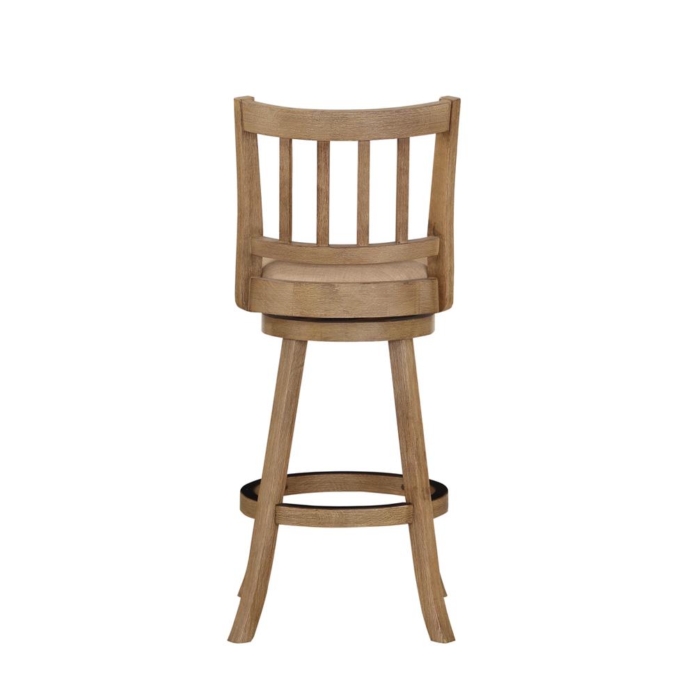 Sheldon Swivel Bar Stool - Oatmeal. Picture 3