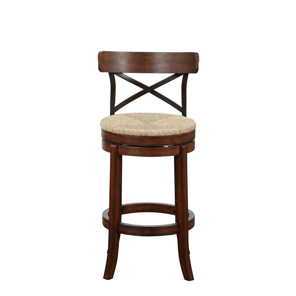 Myrtle Swivel Bar Stool - Mahogany. Picture 2