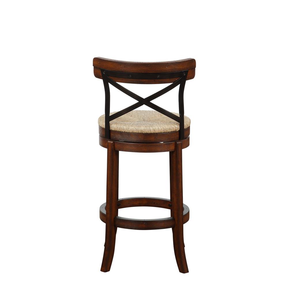 Myrtle Swivel Bar Stool - Mahogany. Picture 3