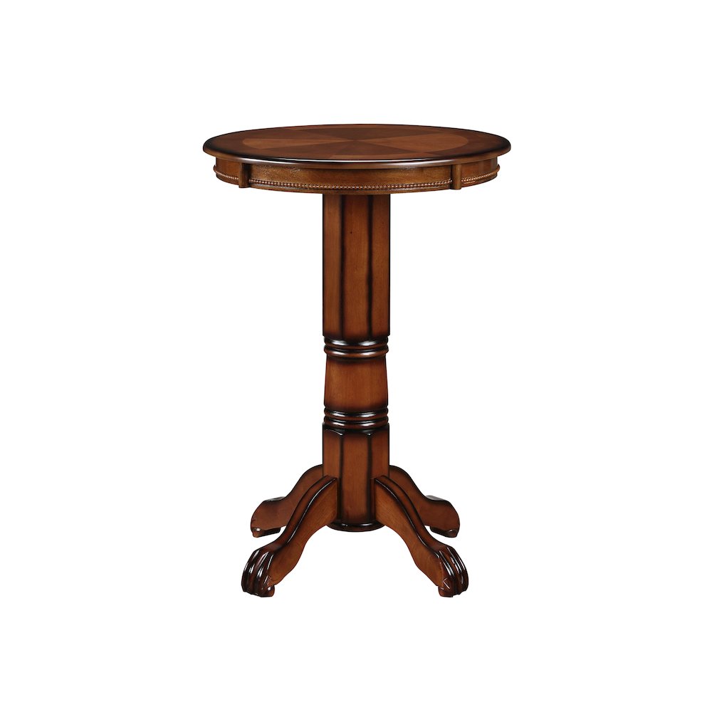 Florence 42" Height Pub Table - Brandy. Picture 1