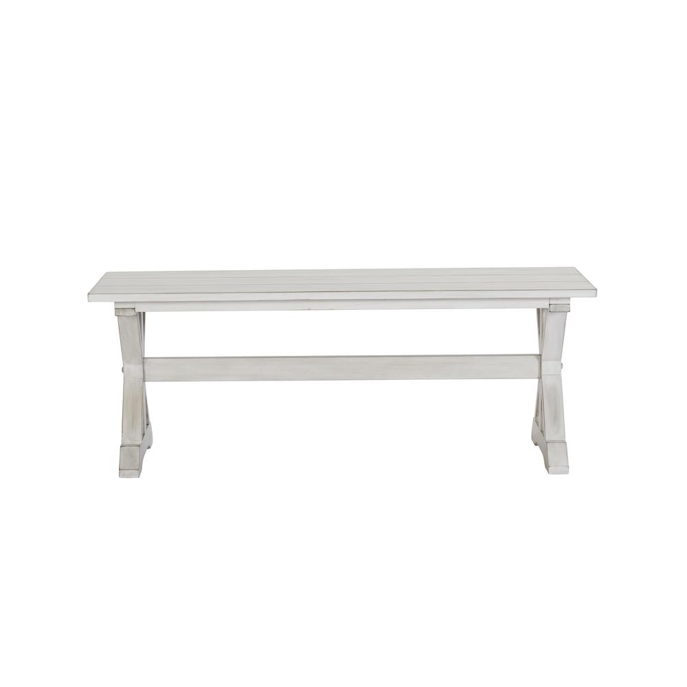 Jamestown Dining Bench - Antique White. Picture 9