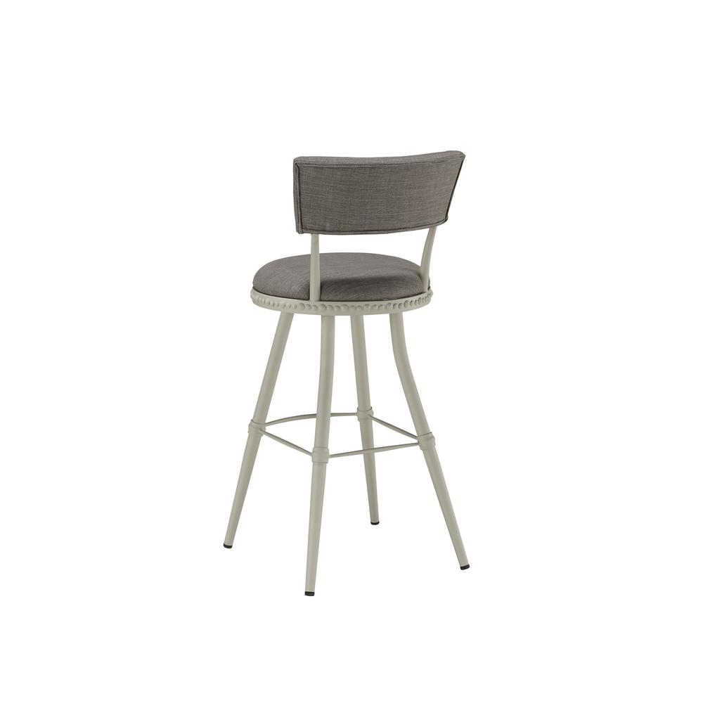 Benton Adjustable Barstool - Beige Finish. Picture 2