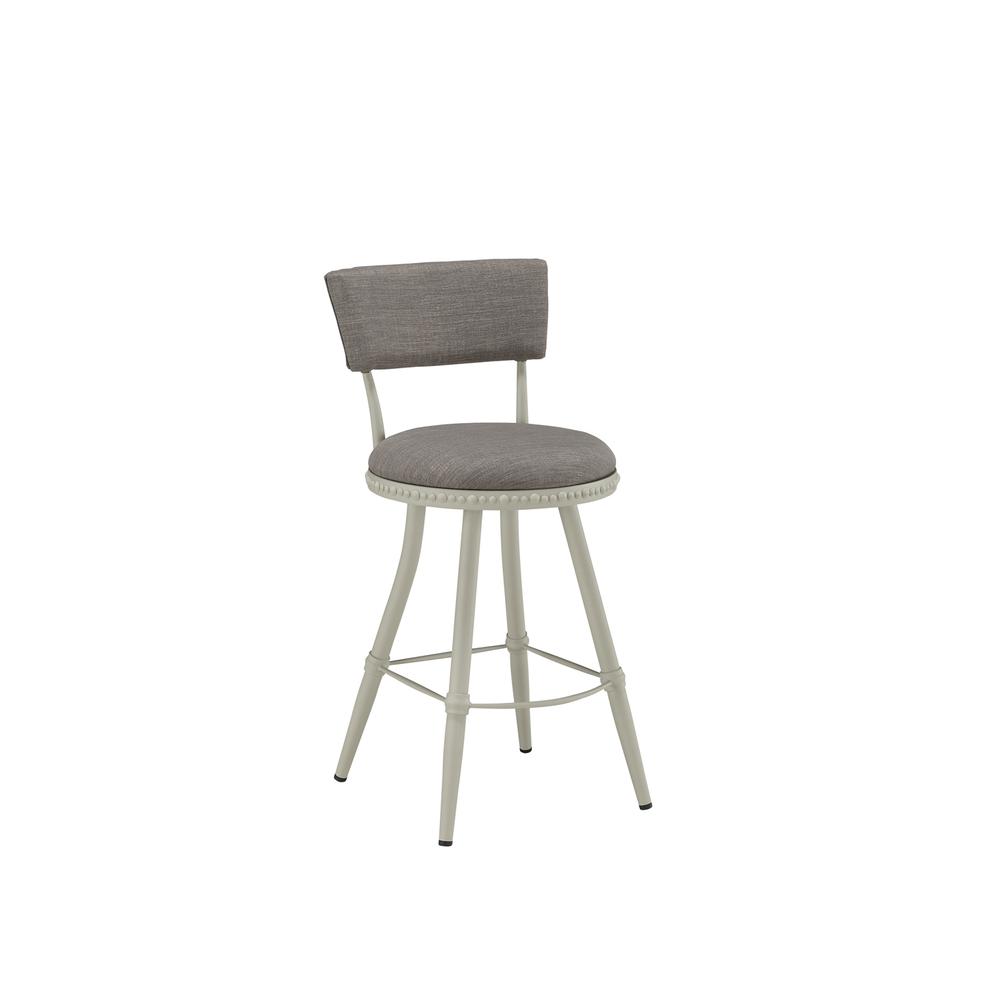 Benton Adjustable Barstool - Beige Finish. Picture 3