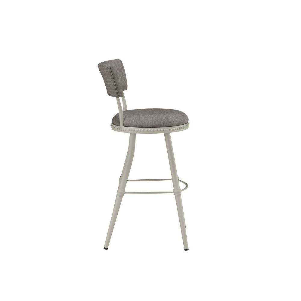 Benton Adjustable Barstool - Beige Finish. Picture 11