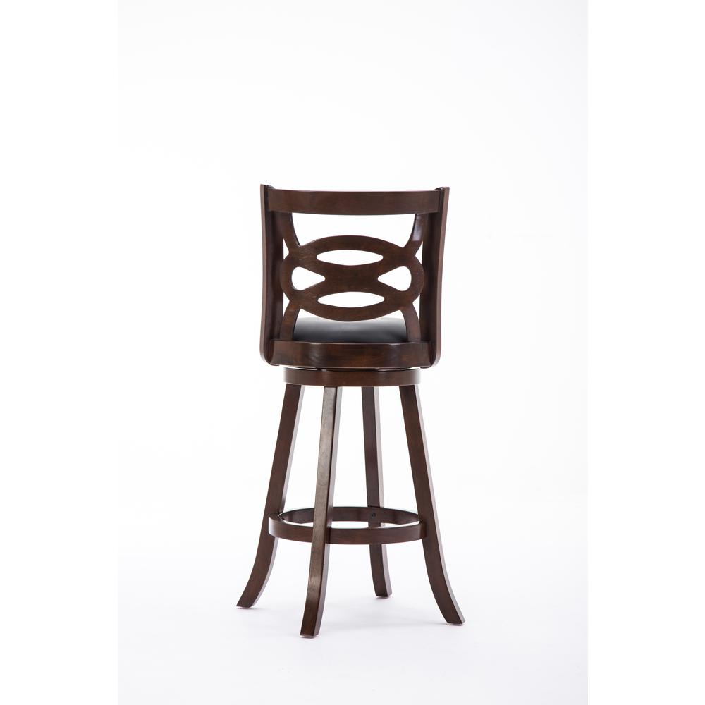 Seina Swivel Bar Stool - Cappuccino. Picture 10