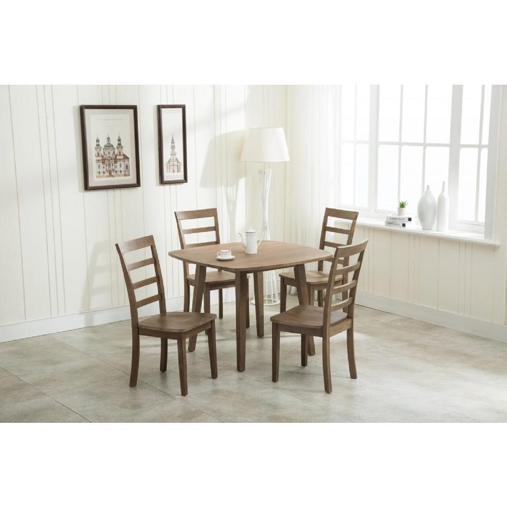 Boulder Dining Chairs, Set of 2 - Barnwood Wire-Brush. Picture 2