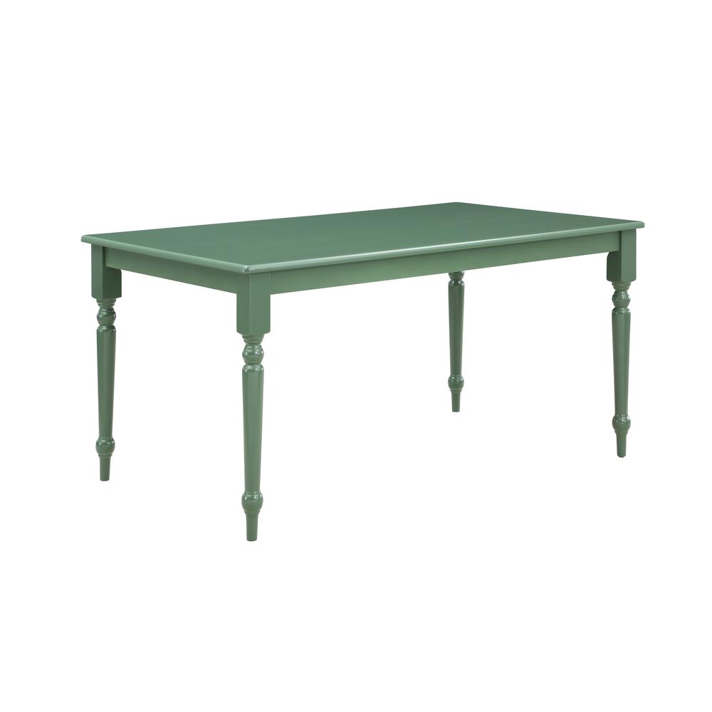 Carolina 6-Piece Dining Set - Equestrian Green. Picture 2