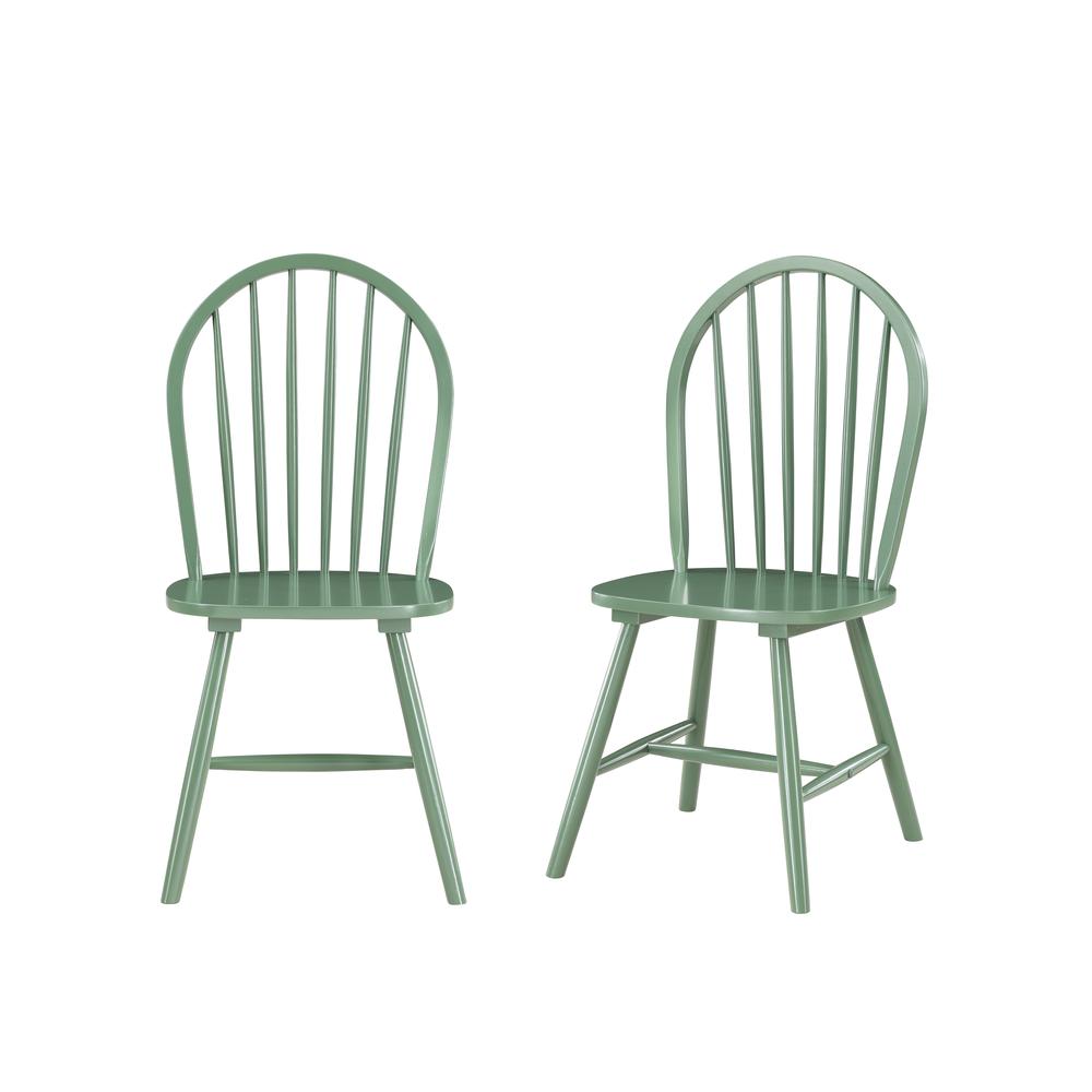 Carolina 6-Piece Dining Set - Equestrian Green. Picture 5