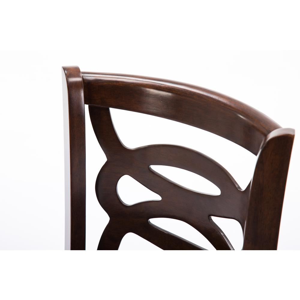 Seina Swivel Bar Stool - Cappuccino. Picture 12