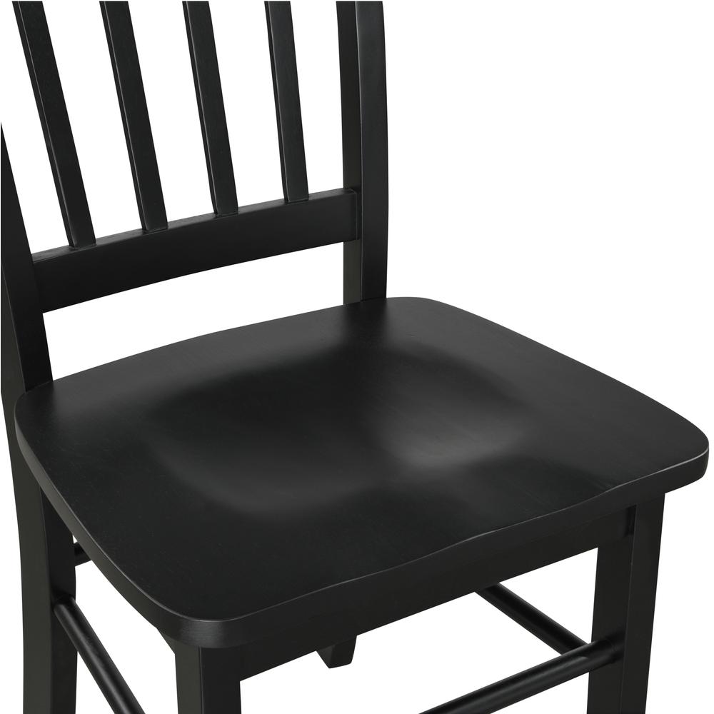 Shaker Dining Chairs, Set of 2 - Black. Picture 7