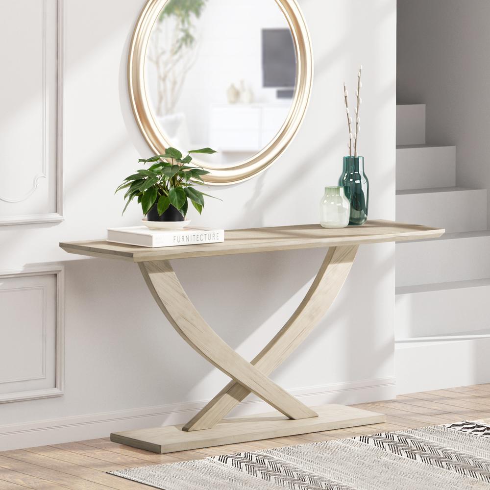Rasmus Console Table - Whitewash. Picture 6