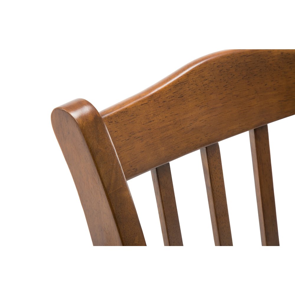Shaker Dining Chairs, Set of 2 - Walnut. Picture 8