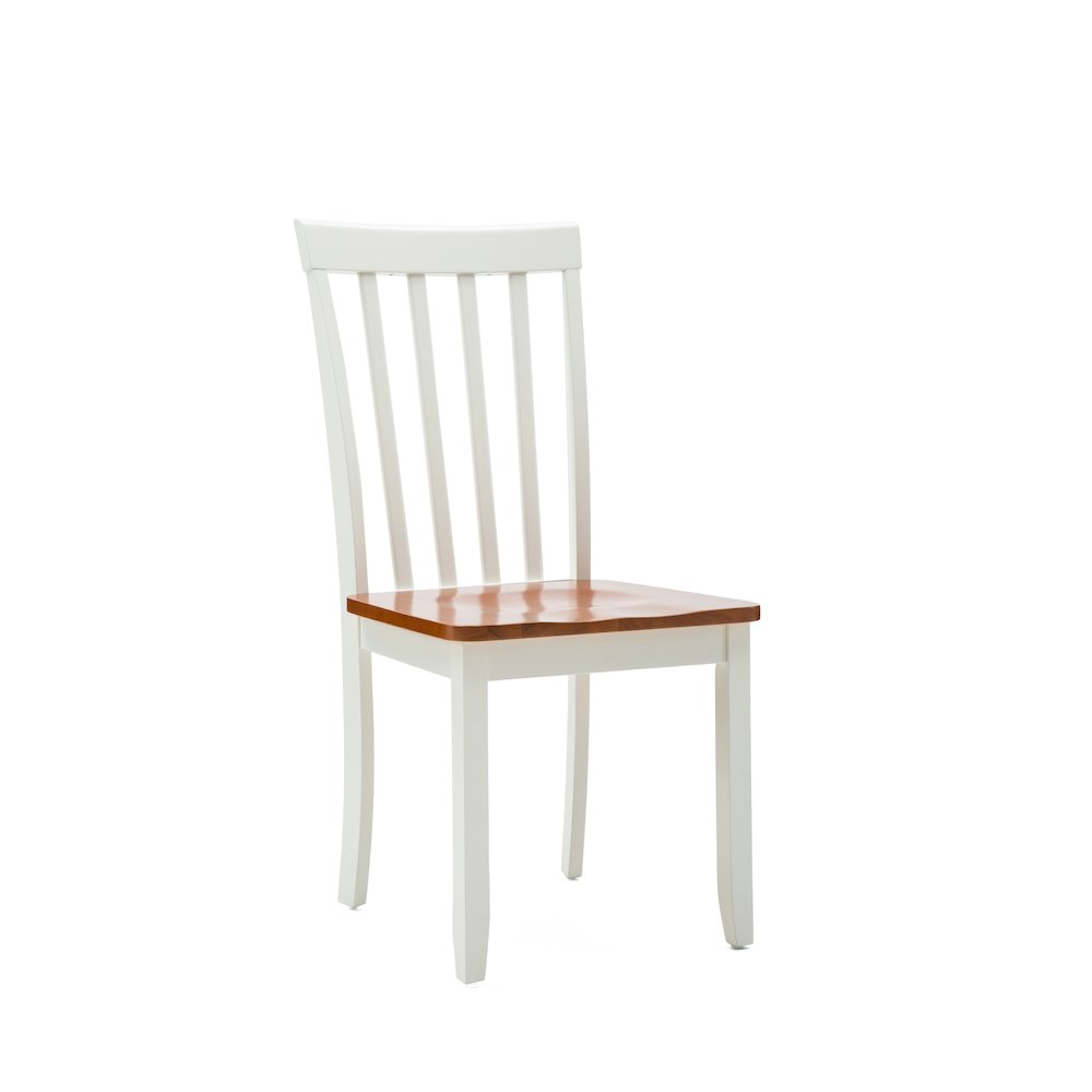 Bloomington Dining Chairs, Set of 2 - Cream/Honey Oak. Picture 4