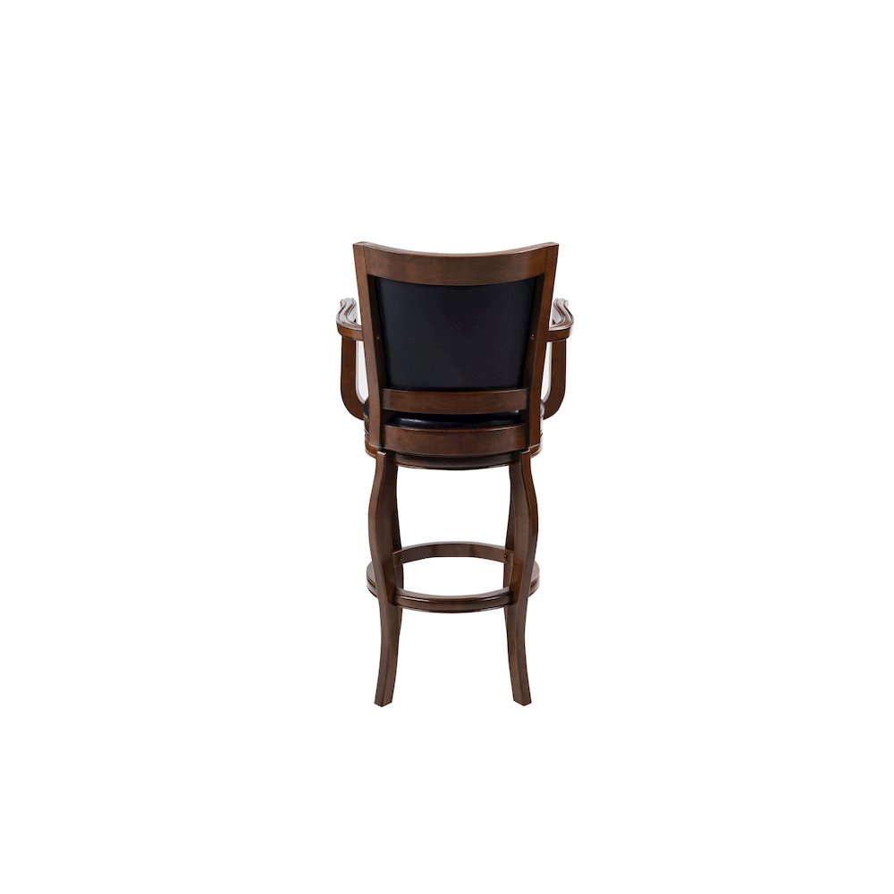 Jones Extra Tall Swivel Bar Stool - Cappuccino. Picture 2