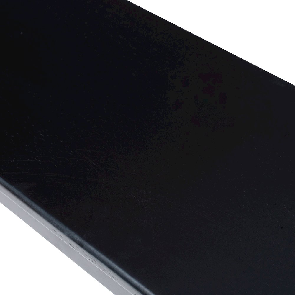Shaker Dining Bench - Black. Picture 5