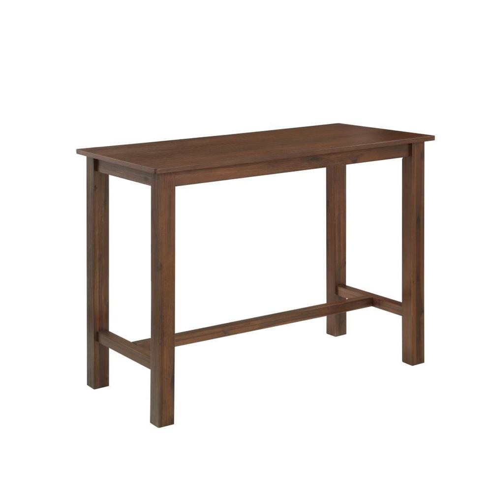 Sonoma 4pc Pub Set - Chestnut Wire-Brush Finish. Picture 2