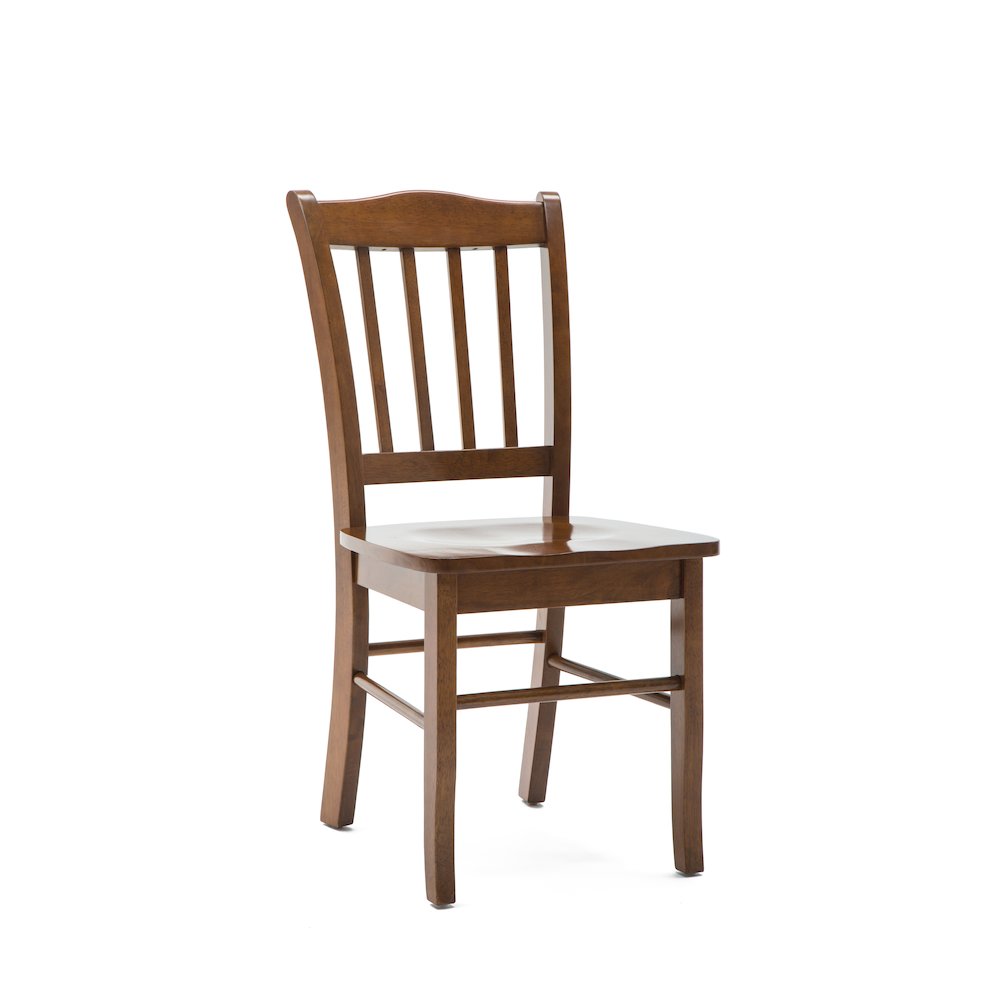 Shaker Dining Chairs, Set of 2 - Walnut. Picture 3