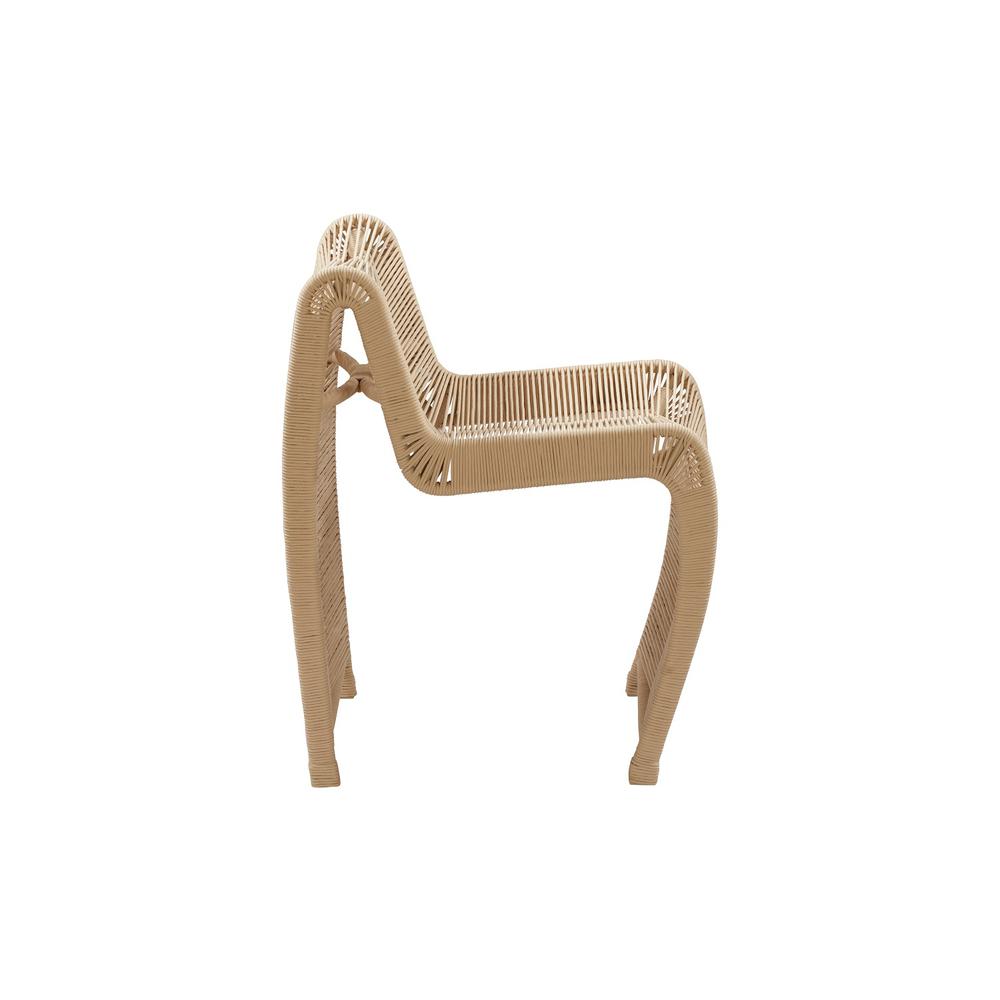 Lorenzo Tan Rope Counter Stool - Set of 2. Picture 2