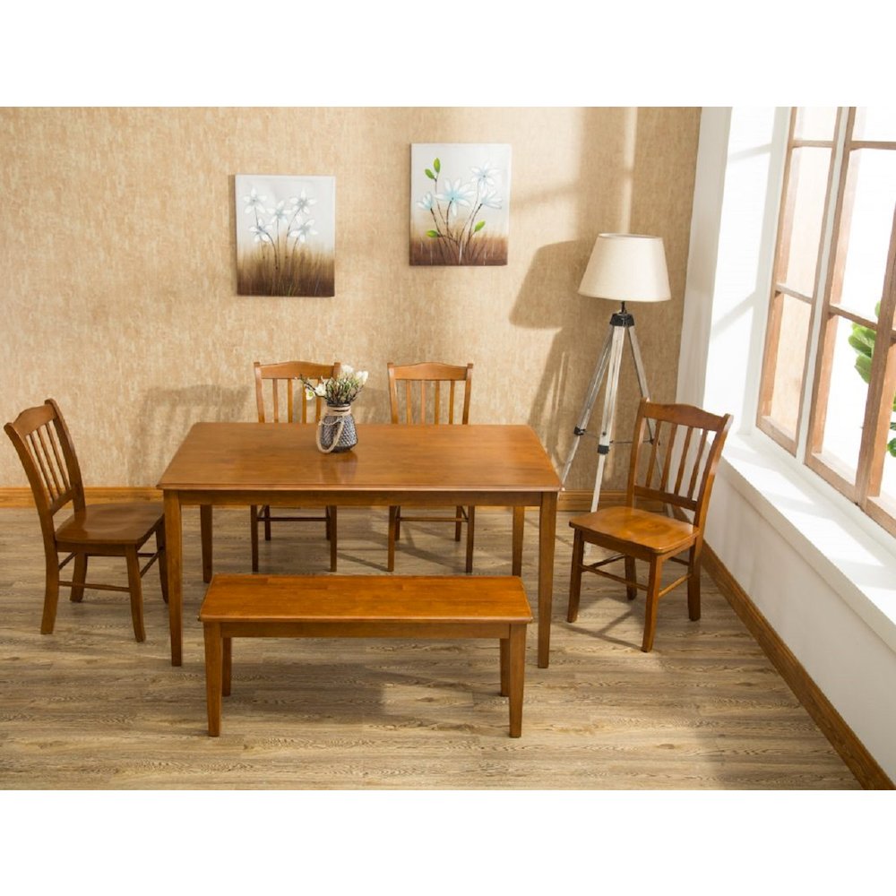 Shaker Dining Chairs, Set of 2 - Walnut. Picture 9