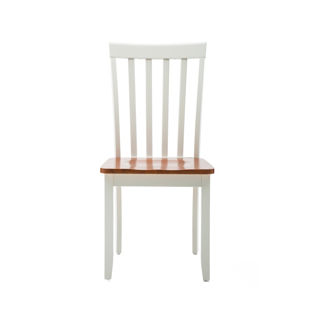 Bloomington Dining Chairs, Set of 2 - Cream/Honey Oak. Picture 2