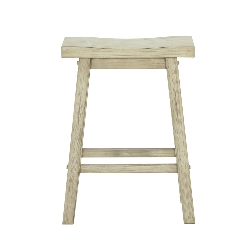 Sonoma Backless Saddle Counter Stool - Sawgrass Finish. Picture 3
