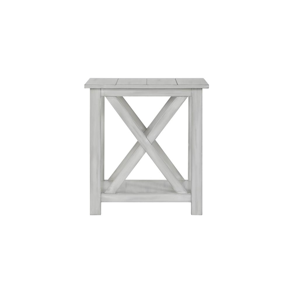 Jamestown End Table - Antique White. Picture 3