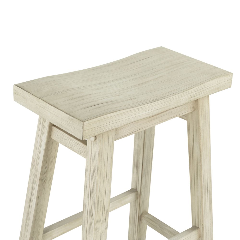 Sonoma Backless Saddle Counter Stool - Sawgrass Finish. Picture 2