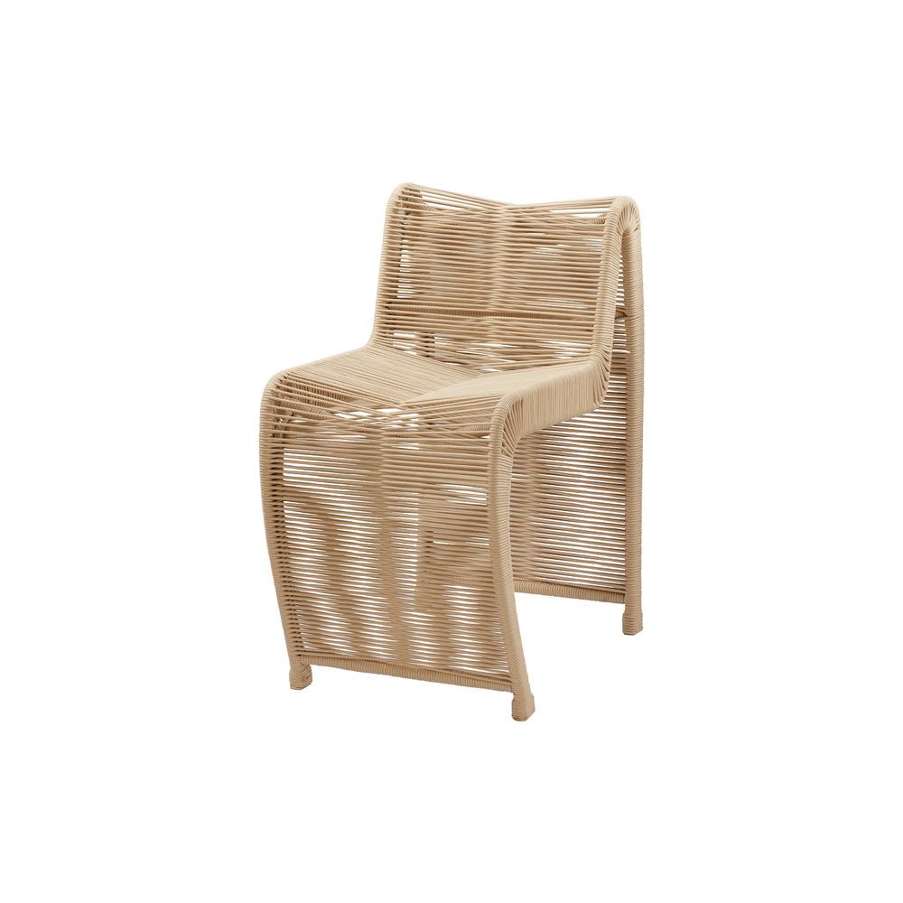 Lorenzo Tan Rope Counter Stool - Set of 2. Picture 5