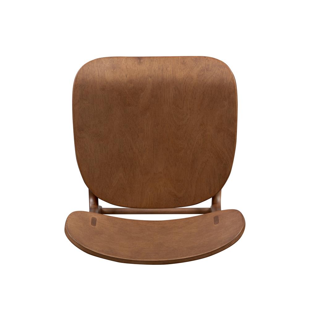 Solvang Wood Bar Stool- Brown Ale Finish. Picture 3