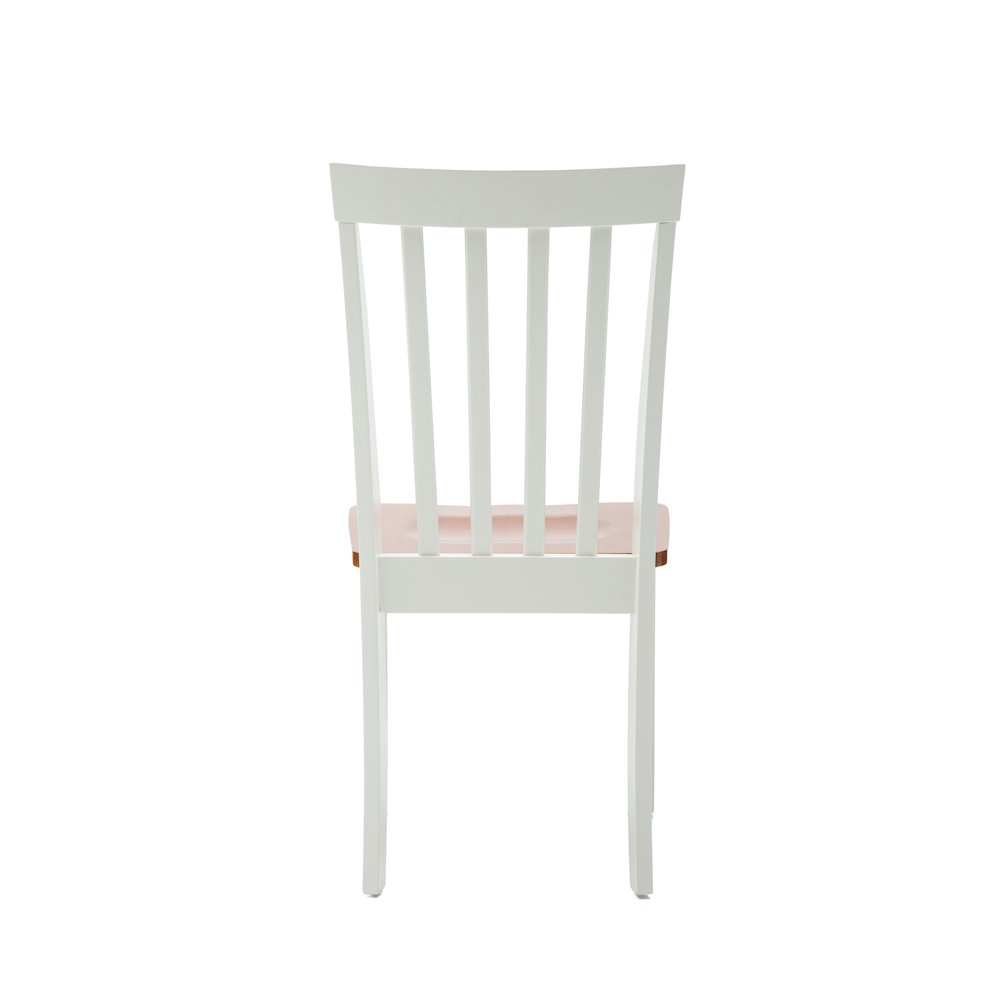 Bloomington Dining Chairs, Set of 2 - Cream/Honey Oak. Picture 3