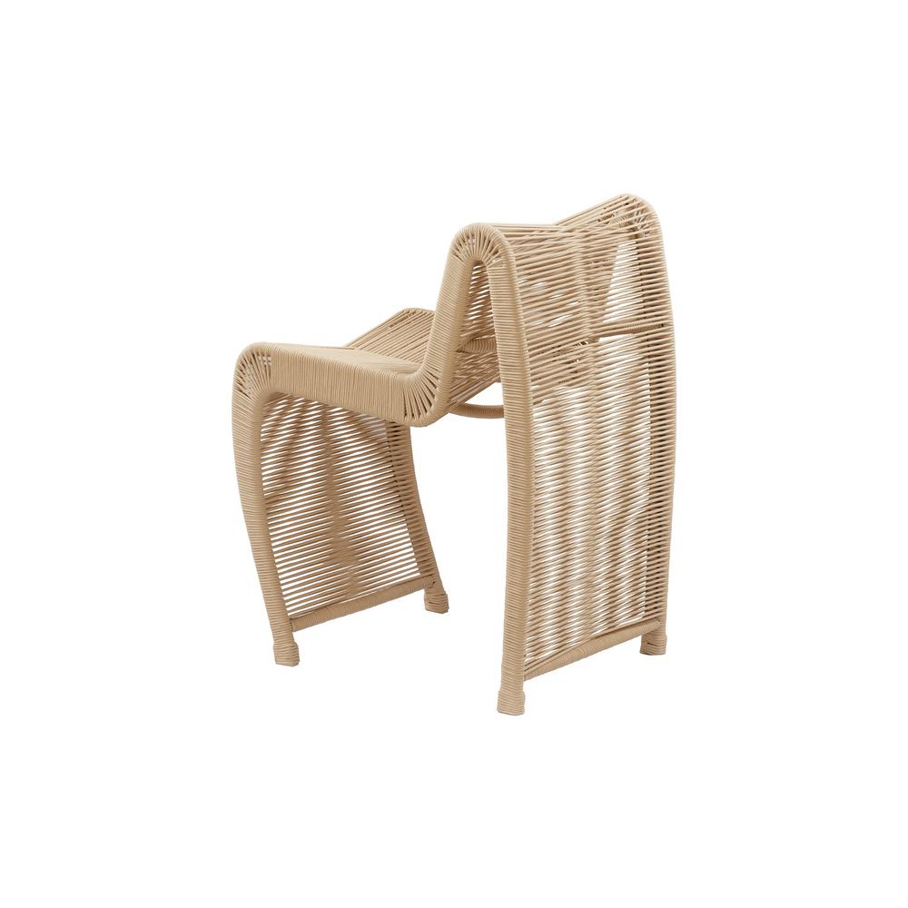 Lorenzo Tan Rope Counter Stool - Set of 2. Picture 9