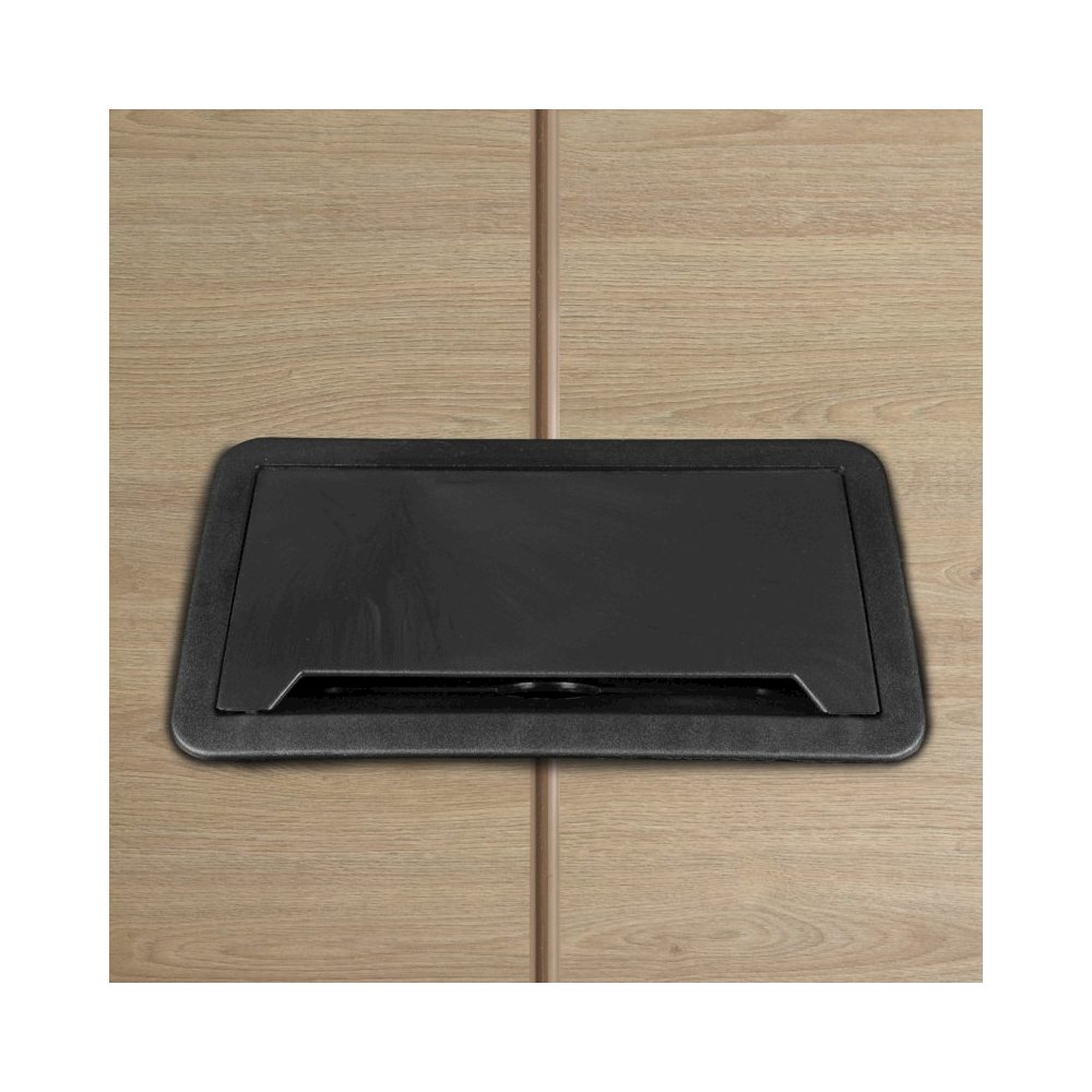 Regency Legacy 6 ft Racetrack Conference Table with Charging Port- Noble Oak. Picture 6