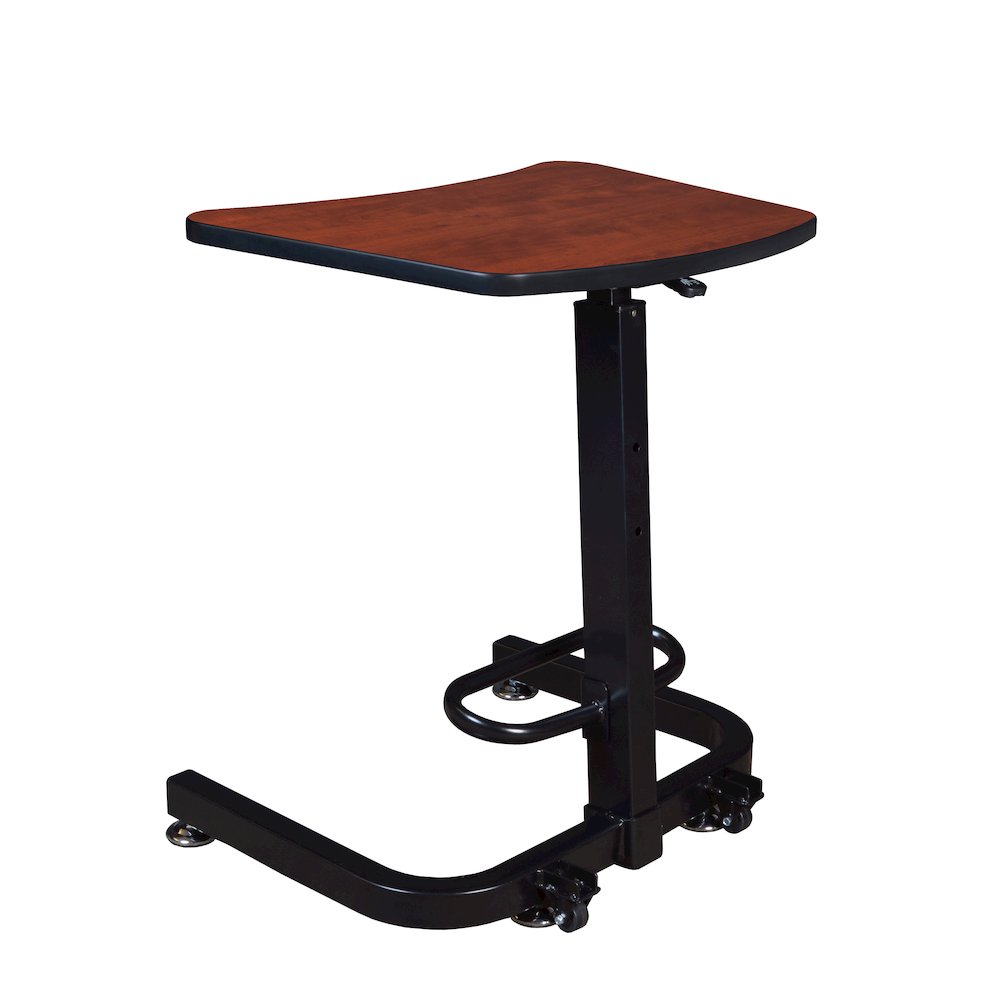 Sitting or Standing Desk, Cherry. Picture 2