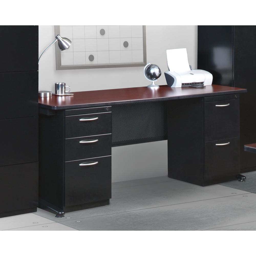 Fusion File File Pedestal- Black. Picture 3